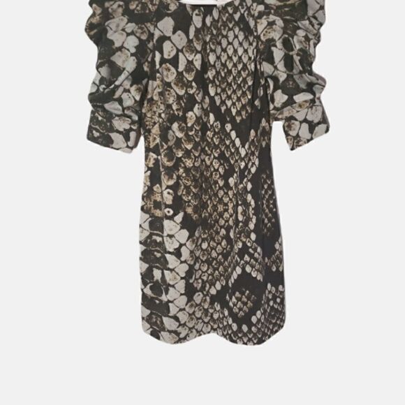 Jessica Simpson Mini Dress with Cowl Sleeves - Picture 1 of 13